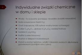 „Otoczeni przez chemię. Pożytki i zagrożenia"  - wykład Wojciecha Szczepankiewicza
