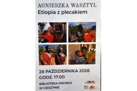 Prelekcja podróżnicza Agnieszki Wasztyl ''Etiopia z plecakiem''