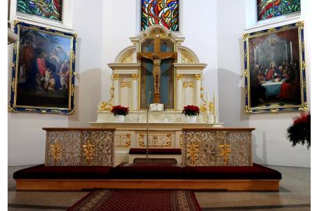 Wnętrze kościoła ewangelicko-augsburskiego w Goleszowie. Źródło: facebook.com/Sylwia.Cieslar.wojt.Gminy.Goleszow