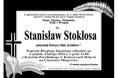 Zmarł śp. Stanisław Stokłosa