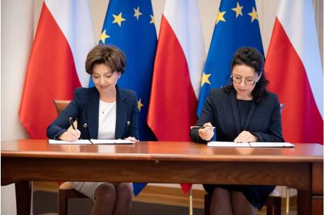 Podpisanie umowy w Ministerstwie fot. Anna Grygierek @FB