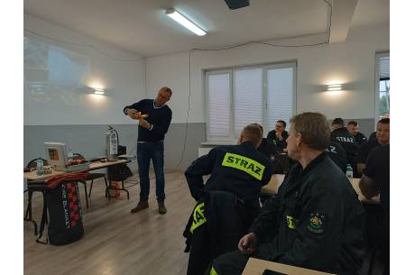 Szkolenie strażaków fot. gmina Goleszów