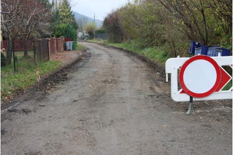 Rozpoczął się remont ul. Skrajnej w Goleszowie Równi. Fot: UG Goleszów