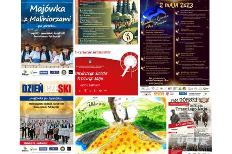 Spis imprez majówkowych 2023 w Beskidach, Ustroń, Wisła, Brenna, Istebna, Cieszyn