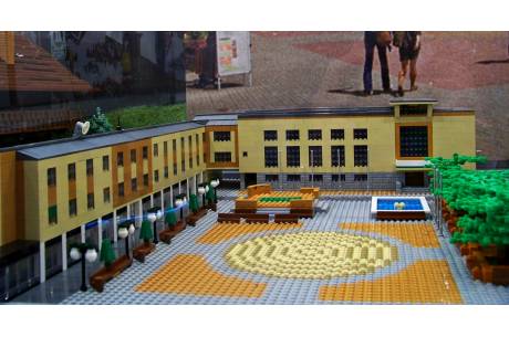 Wiślański rynek z klocków Lego. Fot. KR/Ox.pl