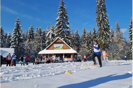 Zawody w biegu na rakietach śnieżnych, fot. UG Istebna/istebna.eu