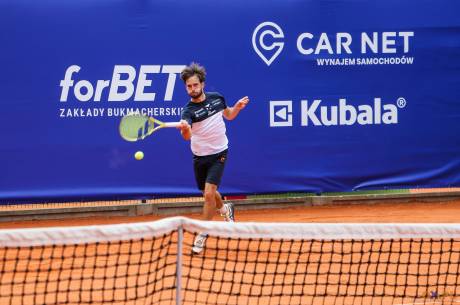Pawła Ciasia zabrakło w Bielsku-Białej, ale zawodnik KT Kubala Ustroń triumfował w turnieju ITF M15 Łódź Cup, fot. arch. ox.pl