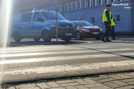 Akcje prowadziła cieszyńska policja fot KPP Cieszyn