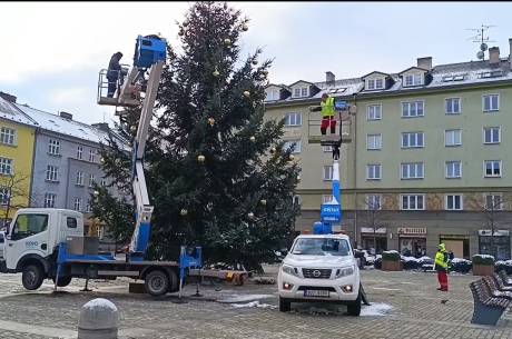Miasto Czeski Cieszyn już szykuje się  do świąt! fot. Czeski Cieszyn/ FB