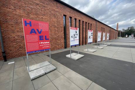 „Havel i Polska”, zdjęcie ekspozycji, fot. mat.pras.