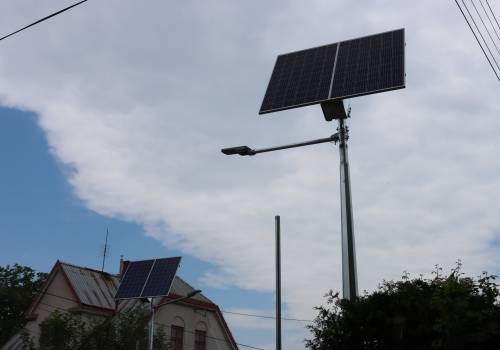 Solary będą napędzać lampy w Goleszowie. fot. Wójt Gminy Goleszów