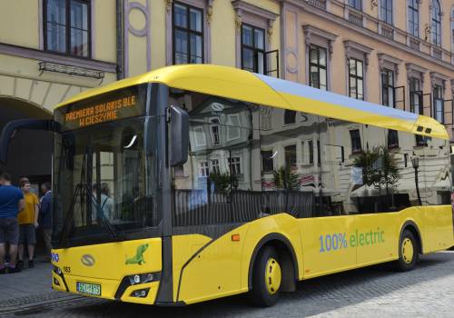 Nowy autobus  SOLARIS Urbino 9LE / fot.UM Cieszyn