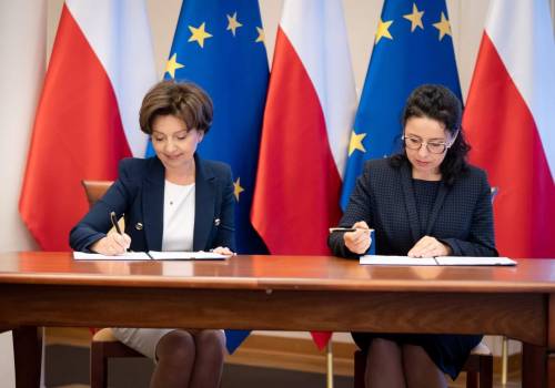 Podpisanie umowy w Ministerstwie fot. Anna Grygierek @FB