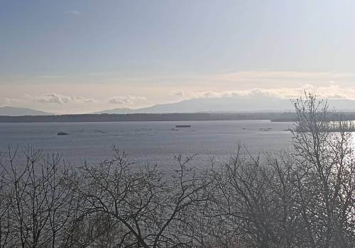 Widok na Jezioro Goczałkowickie z nowej wiezy widokowej przy Jeziorze Goczałkowickim fot. RDOŚ