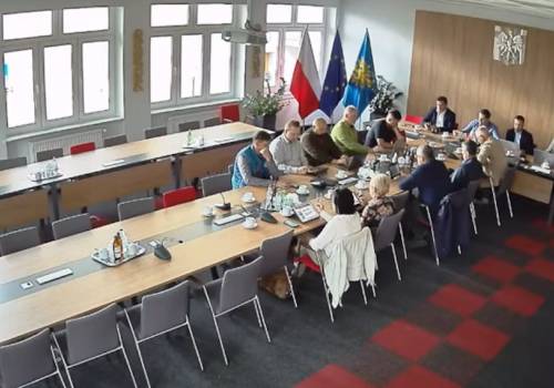 Sesja Rady Miasta Wisła, fot. YouTube