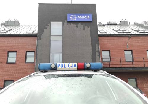 Komisariat Policji w Skoczowie, fot. Natasza Gorzołka