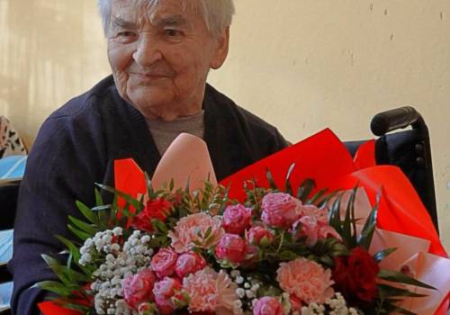 Otylia Kubik z Drogomyśla obchodziła setne urodziny, fot. UM Strumień