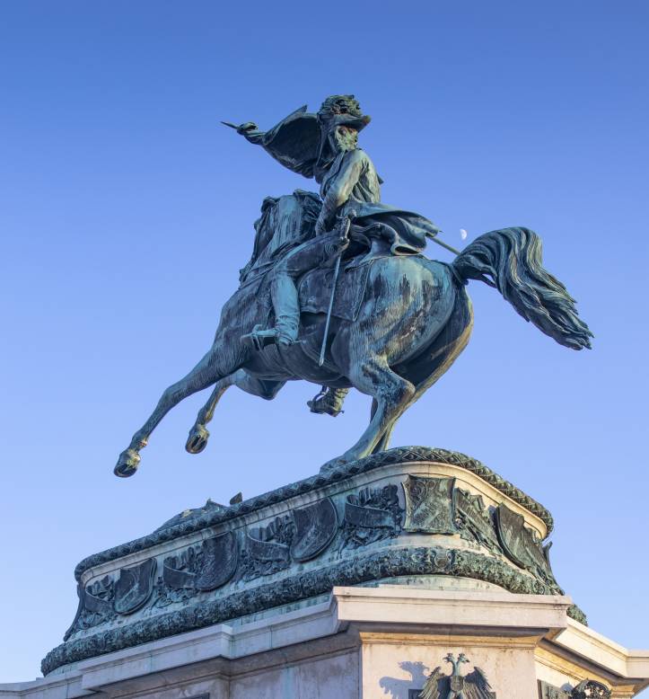 Pomnik Karola Ludwika Habsburga w Wiedniu. Źródło: fotoomnia.com