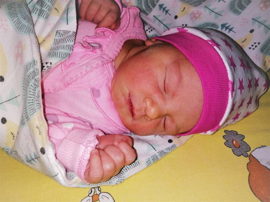 22 grudnia o godz. 12.20 urodziła się Milena Wacha , córka Żanety i Patryka z Bąkowa