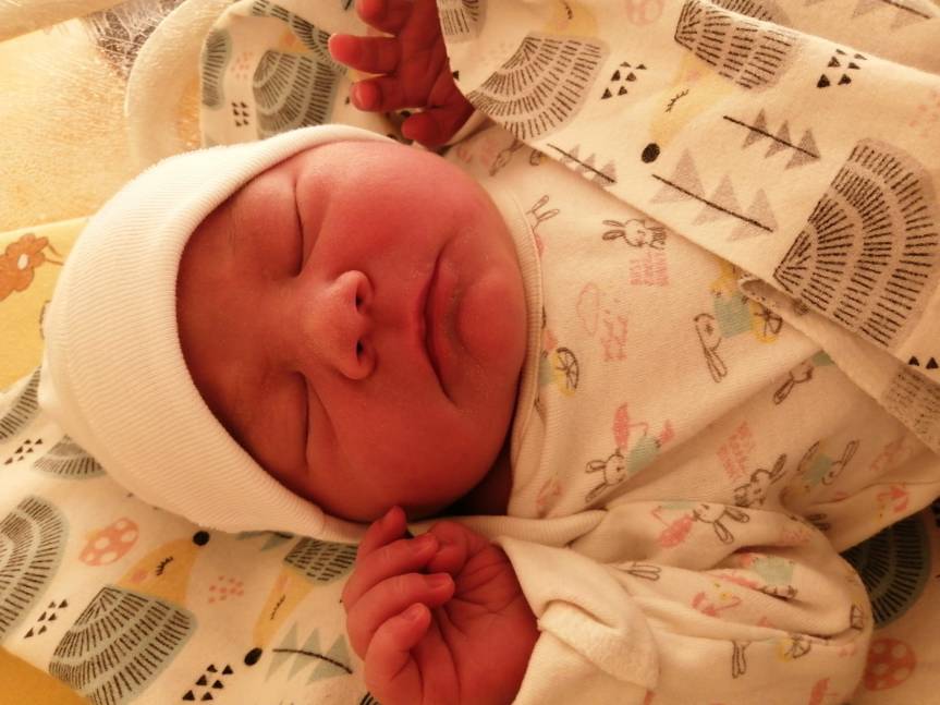 Oliwia Ciach urodziła się 30 czerwca 2022r. o godz.11:00. To córka Justyny i Tymoteusza ze Skoczowa