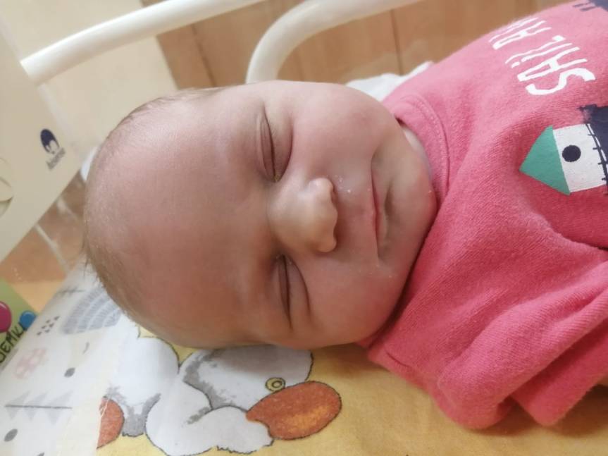 Laura Franek, córka Katarzyny i Matiasa z Cieszyna. Urodziła się 13 lipca 2022r. o godz.20.00 