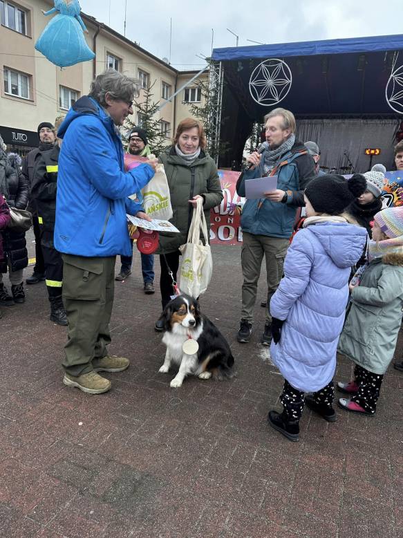 Parada psów w Wiśle! fot Wiślańskie Centrum Kultury