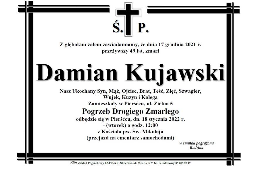 Zmarł Damian Kujawski