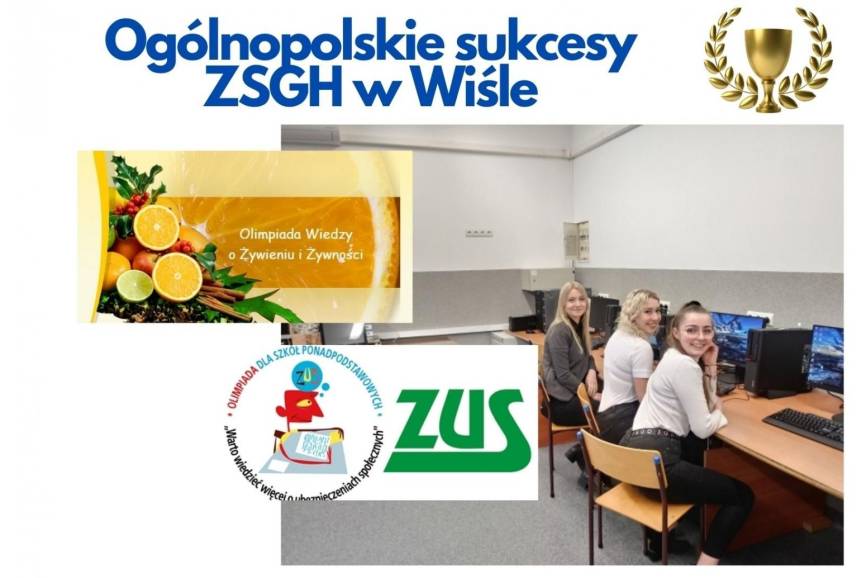  Sukcesy uczennic ZSGH w Wiśle w prestiżowych konkursach ogólnopolskich