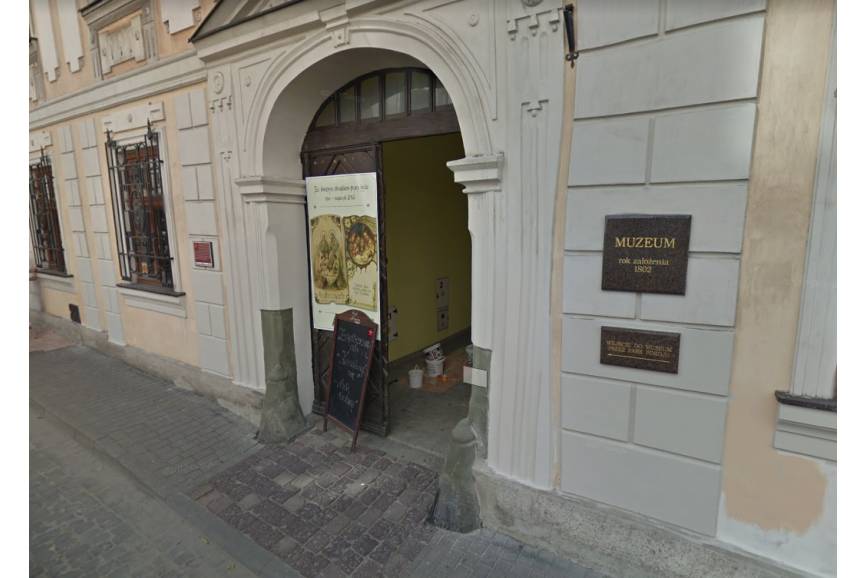 Otwarte jeszcze przejście od ul. Regera w Cieszynie, fot. Google Street View