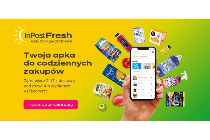 InPost Fresh – świetny sposób na robienie zakupów w sieci