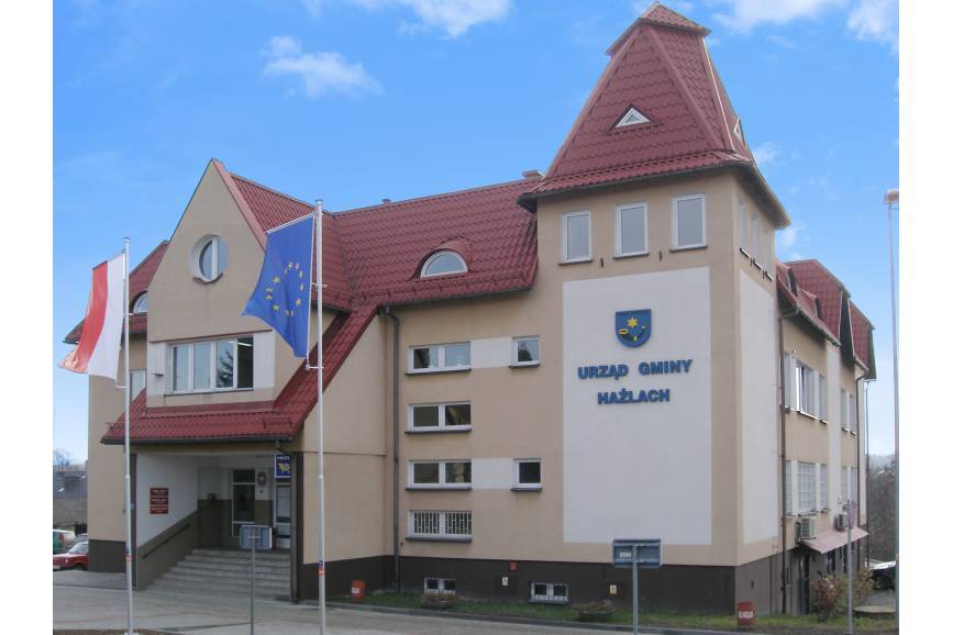 Budynek rady gminy haźlach